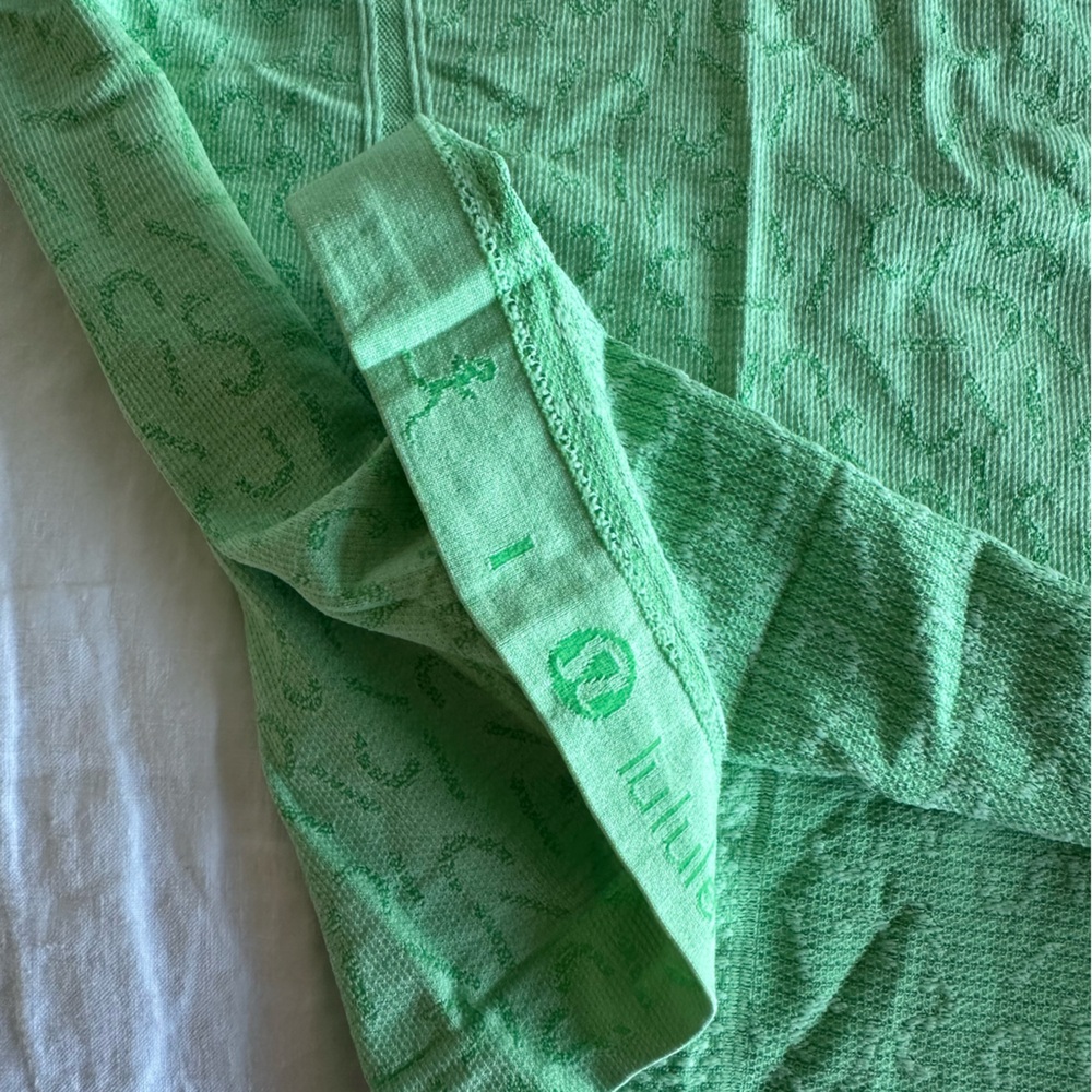 Lululemon Athletica Seawheeze Green Tank Top - Picture 4 of 7